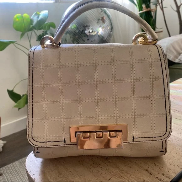 Zac Posen | Bags | Zac Posen Cream Handbag | Poshmark display picture 1